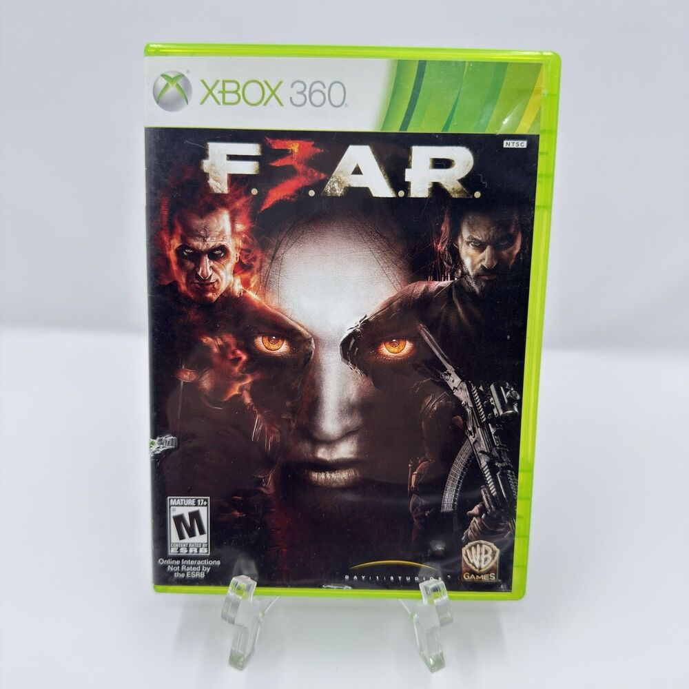 FEAR 3 Xbox 360 Horror Shooter Game CIB Complete Tested Sealed DLC Pass